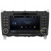 Mercedes Benz CLK Class 2005-2011 W209 eftermontera Bilstereo Navigation 